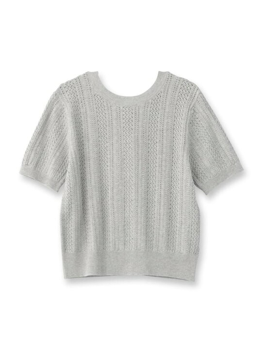 楽天市場】【SALE／30%OFF】【前後2WAY/ショート丈】2WAYレースニット 