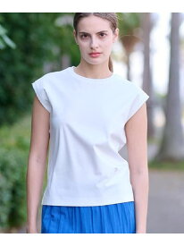 【接触冷感/抗菌防臭/消臭】アイスクリアコットンフレンチ DRESSTERIOR ドレステリア トップス カットソー・Tシャツ ネイビー イエロー ホワイト【送料無料】[Rakuten Fashion]