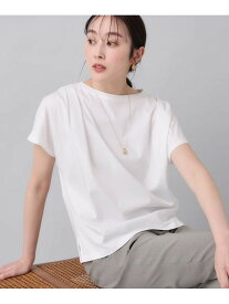 【コットン100/8色展開】肩タックプルオーバー UNTITLED アンタイトル トップス カットソー・Tシャツ ホワイト グレー ブラック グリーン イエロー ピンク パープル【送料無料】[Rakuten Fashion]