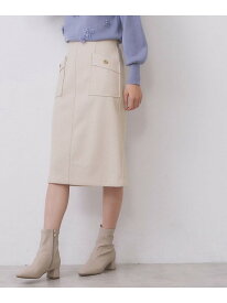 【SALE／20%OFF】ポケットタイトスカート【洗濯機OK/イージーケア/防シワ】 index インデックス スカート ロング・マキシスカート ホワイト グリーン ネイビー【RBA_E】【送料無料】[Rakuten Fashion]