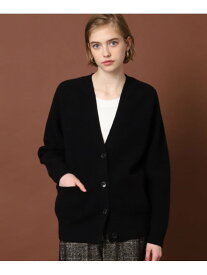 【SALE／20%OFF】【アンサンブル可】ウールカシミヤ混ロングカーディガン DRESSTERIOR ドレステリア トップス カーディガン ブラック ホワイト【RBA_E】【送料無料】[Rakuten Fashion]