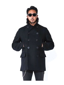 【SALE／10%OFF】【干場義雅*DRESSTERIOR コラボ】ピーコート DRESSTERIOR ドレステリア ジャケット・アウター ピーコート ブラック【RBA_E】【送料無料】[Rakuten Fashion]