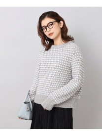 【SALE／50%OFF】シックスツイストクルーネックニット UNTITLED アンタイトル トップス ニット グレー イエロー ピンク ネイビー【RBA_E】【送料無料】[Rakuten Fashion]