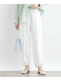 【SALE／50%OFF】【洗える/2WAY/ウエストゴム】イージーカーゴパンツ INDIVI インディヴィ パンツ その他のパンツ ホワイト ベージュ ネイビー【RBA_E】【送料無料】[Rakuten Fashion]