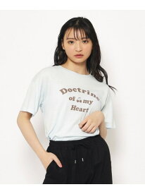 【130cmあり】チェリーロゴTシャツ PINK-latte ピンク ラテ トップス カットソー・Tシャツ ホワイト グリーン ピンク ネイビー[Rakuten Fashion]