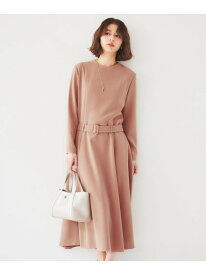 【SALE／70%OFF】ローウエストフレアワンピース UNTITLED アンタイトル ワンピース・ドレス その他のワンピース・ドレス ネイビー ピンク【RBA_E】【送料無料】[Rakuten Fashion]