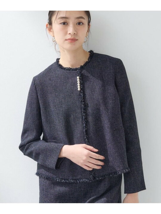 楽天市場】【SALE／57%OFF】【軽量/SETUP可能】ストレッチツイード 