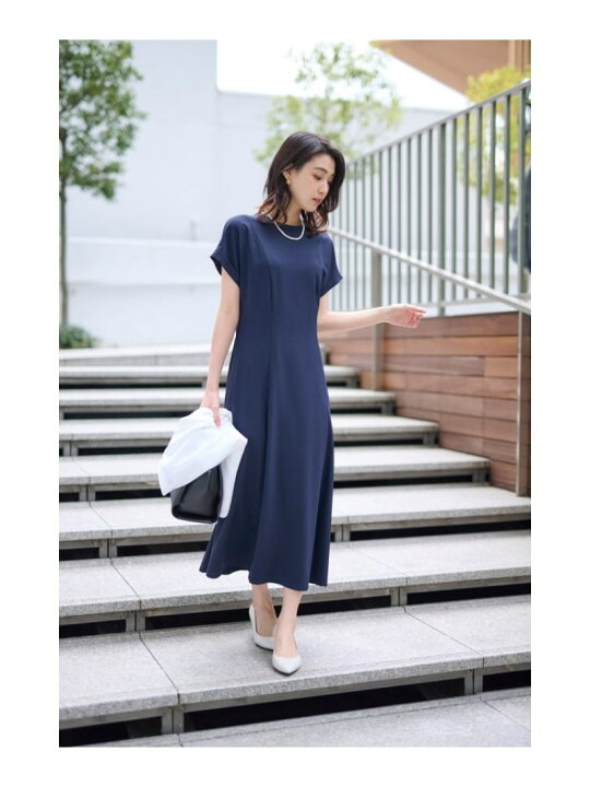 楽天市場】【SALE／50%OFF】【ラクに美シルエット!/夏ワンピース  