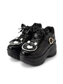 【SALE／40%OFF】厚底クマさんスニーカー csT&P エスペランサ シューズ・靴 スニーカー ベージュ ピンク パープル ブラック【RBA_E】【送料無料】[Rakuten Fashion]