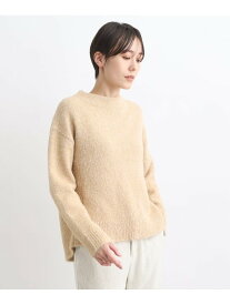 【SALE／40%OFF】【メランジ素材】ボトルネックニット INDIVI インディヴィ トップス ニット グレー ベージュ ピンク ブルー【RBA_E】【送料無料】[Rakuten Fashion]