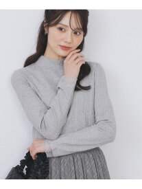 【SALE／20%OFF】ランダムリブハイネックトップス【洗濯機OK/吸湿発熱】 index インデックス トップス カットソー・Tシャツ ホワイト グレー ブラック ワインレッド パープル【RBA_E】[Rakuten Fashion]