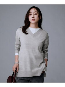 �y�􂦂�/����/�E�[��100%�zV�l�b�N�����O�E�[���j�b�g UNTITLED �A���^�C�g�� �g�b�v�X �j�b�g �u���b�N �u���[�y���������z[Rakuten Fashion]