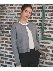 【otonaMUSE11月号掲載】ウォッシャブルコットンカシミヤ混カーディガン DRESSTERIOR ドレステリア トップス カーディガン ネイビー パープル グレー オレンジ ベージュ【送料無料】[Rakuten Fashion]