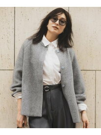 【SALE／57%OFF】【軽アウター/ミドル丈】ウールニットコーディガン UNTITLED アンタイトル トップス カーディガン グレー【RBA_E】【送料無料】[Rakuten Fashion]