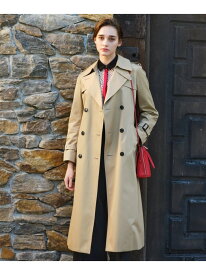 コットンギャバジントレンチコート DRESSTERIOR ドレステリア ジャケット・アウター トレンチコート ベージュ【送料無料】[Rakuten Fashion]