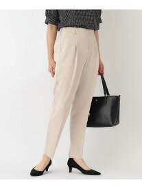 【S-3L/洗える/通勤/セレモニーにも】ダブルクロス プルオンテーパードパンツ【CIRCRIC】 SHOO・LA・RUE シューラルー パンツ その他のパンツ ブラック ブラウン ネイビー【送料無料】[Rakuten Fashion]