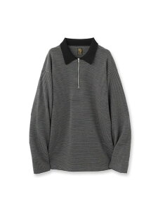 BATONER(ogi[)32G SMOOTH WOOL POLO HALF ZIP DRESSTERIOR hXeA gbvX |Vc ubNyz[Rakuten Fashion]