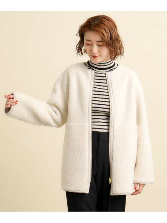 楽天市場】【SALE／20%OFF】【リバーシブル】ボアフェイクムートン 