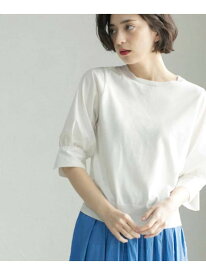 【SALE／40%OFF】フハクスリーブドッキングニット【洗濯機洗い可】 OPAQUE.CLIP オペークドットクリップ トップス ニット ホワイト ブルー ブラック【RBA_E】[Rakuten Fashion]
