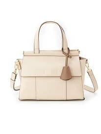 ダブルフラップ2WAYハンドバッグ ESPERANZA エスペランサ バッグ ハンドバッグ ブラック ブラウン ホワイト イエロー【送料無料】[Rakuten Fashion]