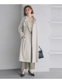 【SALE／50%OFF】【雑誌掲載】ツイルトレンチコート grove グローブ ジャケット・アウター トレンチコート ベージュ ネイビー【RBA_E】【送料無料】[Rakuten Fashion]