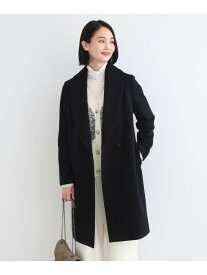 【SALE／40%OFF】【WEB限定/ウール】ショールカラーロングコート INDIVI インディヴィ ジャケット・アウター チェスターコート ブラック ブラウン ベージュ【RBA_E】【送料無料】[Rakuten Fashion]