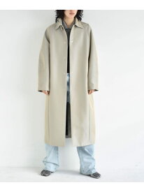 CODE A｜balmacaan coat DRESSTERIOR ドレステリア ジャケット・アウター ステンカラーコート ベージュ【送料無料】[Rakuten Fashion]