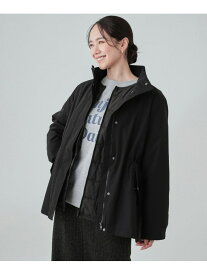 【SALE／20%OFF】【洗える/S-LL/撥水/3way】着こなし自在でロングシーズン使える スタンドカラーブルゾン SHOO・LA・RUE シューラルー ジャケット・アウター その他のジャケット・アウター ベージュ カーキグリーン ブラック【RBA_E】【送料無料】[Rakuten Fashion]
