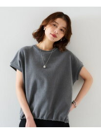 【SALE／50%OFF】【手洗い可】ヴィンテージライク スウェットトップス UNTITLED アンタイトル トップス スウェット・トレーナー グレー ベージュ【RBA_E】【送料無料】[Rakuten Fashion]