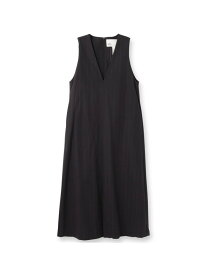 TICCA(ティッカ)Vネックノースリーブワンピース DRESSTERIOR ドレステリア ワンピース・ドレス その他のワンピース・ドレス ブラック【先行予約】*【送料無料】[Rakuten Fashion]