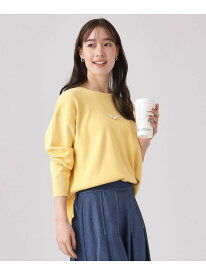 【SALE／32%OFF】【洗える】なめらかタッチ クルーネックニット SHOO・LA・RUE シューラルー トップス ニット イエロー オレンジ ブルー ブラック グリーン ピンク【RBA_E】[Rakuten Fashion]