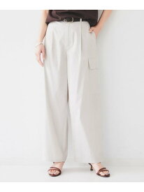 【SALE／30%OFF】【洗える/スポーティー】ストレートカーゴパンツ UNTITLED アンタイトル パンツ その他のパンツ グレー【RBA_E】【送料無料】[Rakuten Fashion]