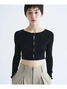 �yRe�zstretch hook cardigan CODE A �R�[�h�G�[ �g�b�v�X �J�[�f�B�K�� �z���C�g �u���b�N�y���������z[Rakuten Fashion]