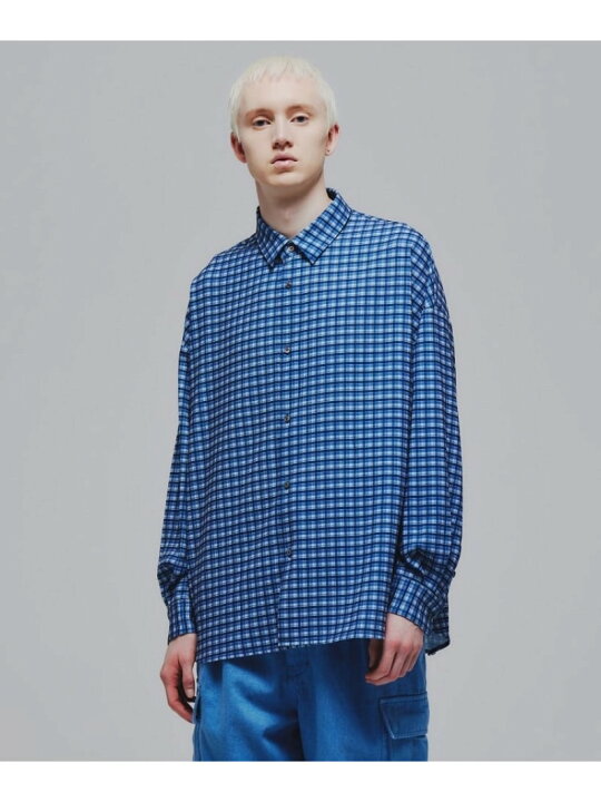 楽天市場】【SALE／50%OFF】ジョーゼット チェック&ストライプ長袖 