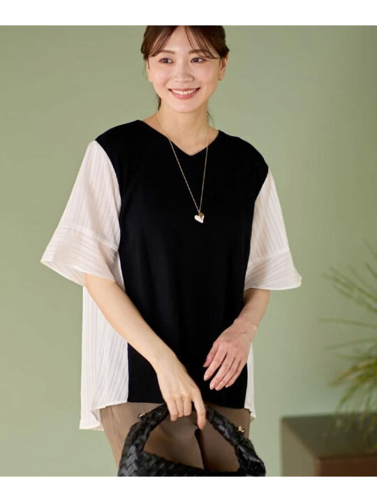 楽天市場】【SALE／65%OFF】バイカラードッキングニット Reflect 