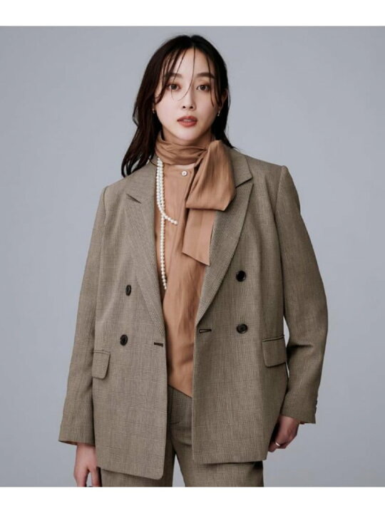 楽天市場】【SALE／40%OFF】【セットアップ可】ウールライク ダブル 