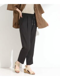 【SALE／30%OFF】【ひんやり/UV/S-LL】さらさらぷるん イージーテーパードパンツ SHOO・LA・RUE シューラルー パンツ その他のパンツ カーキグリーン ブラック ブルー オレンジ ベージュ ブラウン グリーン【RBA_E】[Rakuten Fashion]