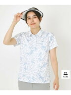 【SALE／51%OFF】【吸水速乾】リボンロゴプリントポロシャツ adabat アダバット トップス ポロシャツ ホ…