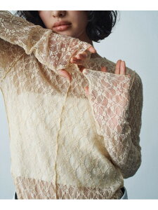 �yRe�zstretch lace tops CODE A �R�[�h�G�[ �g�b�v�X �J�b�g�\�[�ET�V���c �C�G���[�y���������z[Rakuten Fashion]