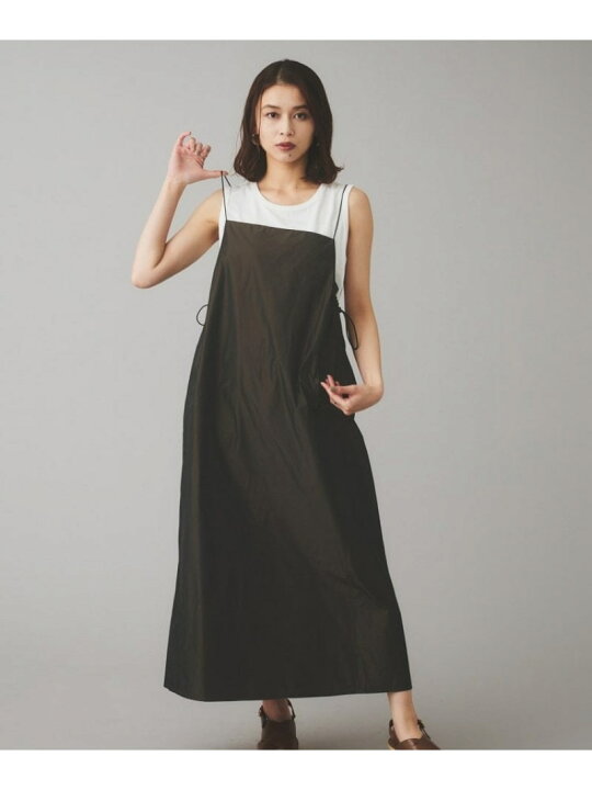 楽天市場】【SALE／40%OFF】【Liyoca】タフタキャミワンピース 