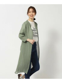 【SALE／10%OFF】【洗える/7分袖】ふんわり さらさら コットンシフォンシャツワンピース SHOO・LA・RUE シューラルー ワンピース・ドレス その他のワンピース・ドレス カーキ ベージュ ピンク ブルー ネイビー【RBA_E】[Rakuten Fashion]