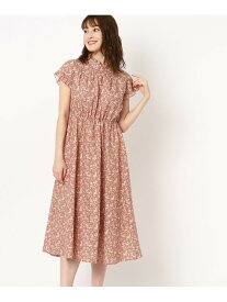 【SALE／40%OFF】【同柄アイテムあり/洗える】 袖フリル ソーレイペイズリー柄 ワンピース LAURA ASHLEY ローラ アシュレイ ワンピース・ドレス その他のワンピース・ドレス ブラウン ネイビー【RBA_E】【送料無料】[Rakuten Fashion]