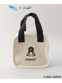 【SALE／20%OFF】スクエアミニランチバッグ IV ＜PINGU ピングー＞ 212 KITCHEN STORE トゥーワントゥーキッチンストア 食器・調理器具・キッチン用品 弁当箱・ランチボックス レッド【RBA_E】[Rakuten Fashion]