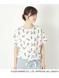 【Hello Kitty*LAURA ASHLEY】コラボTシャツ LAURA ASHLEY ローラ アシュレイ トップス カットソー・Tシャツ ホワイト【送料無料】[Rakuten Fashion]