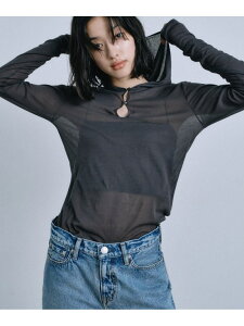 �yRe�zsheer hoodie tee CODE A �R�[�h�G�[ �g�b�v�X �j�b�g �z���C�g �O���[�y���������z[Rakuten Fashion]