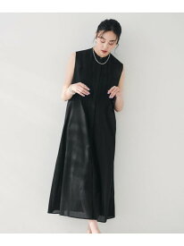 【SALE／20%OFF】【シアー/前開き/夏ワンピ】コットンピンタックワンピース UNTITLED アンタイトル ワンピース・ドレス その他のワンピース・ドレス ブラック ブラウン レッド【RBA_E】【送料無料】[Rakuten Fashion]
