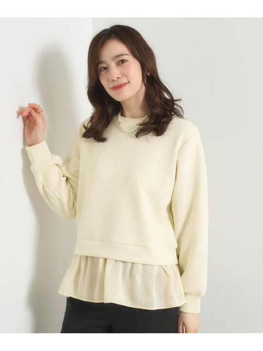 楽天市場】【SALE／40%OFF】【洗濯機OK】異素材コンビプルオーバー ITS 