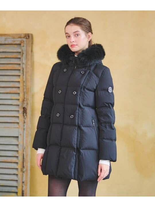 楽天市場】【大人百花冬号掲載 モデル美香さん着用】ブルーフォックス  