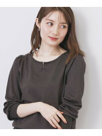 【SALE／40%OFF】パール調パーツ付きクルーネックニット【洗濯機OK】《8col/XS~3L》 index インデックス トップス ニット ブルー ネイビー グレー ワインレッド ホワイト ピンク【RBA_E】[Rakuten Fashion]