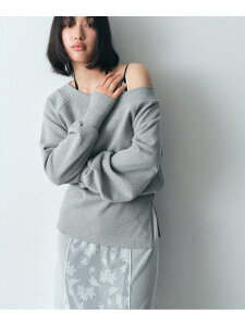�ySALE�^50%OFF�z�yRe�zoff-shoulder sweat CODE A �R�[�h�G�[ �g�b�v�X �X�E�F�b�g�E�g���[�i�[ �z���C�g�yRBA_E�z�y���������z[Rakuten Fashion]